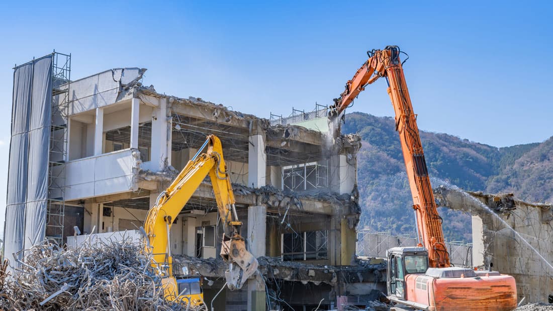 Demoler edificios en A Coruña