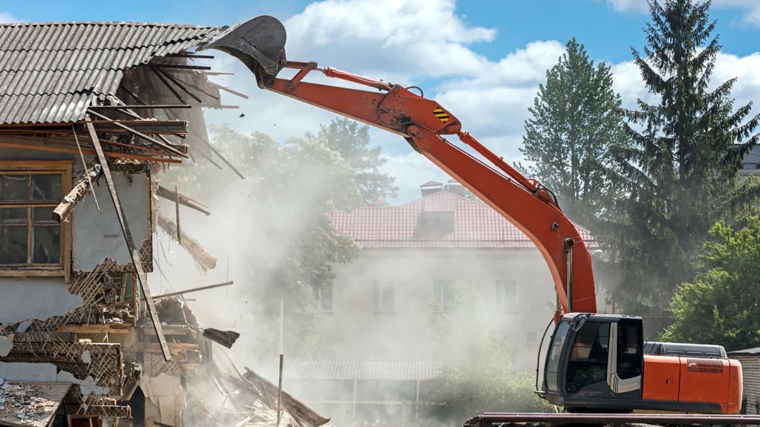 Empresa de demoliciones de casas en A Coruña