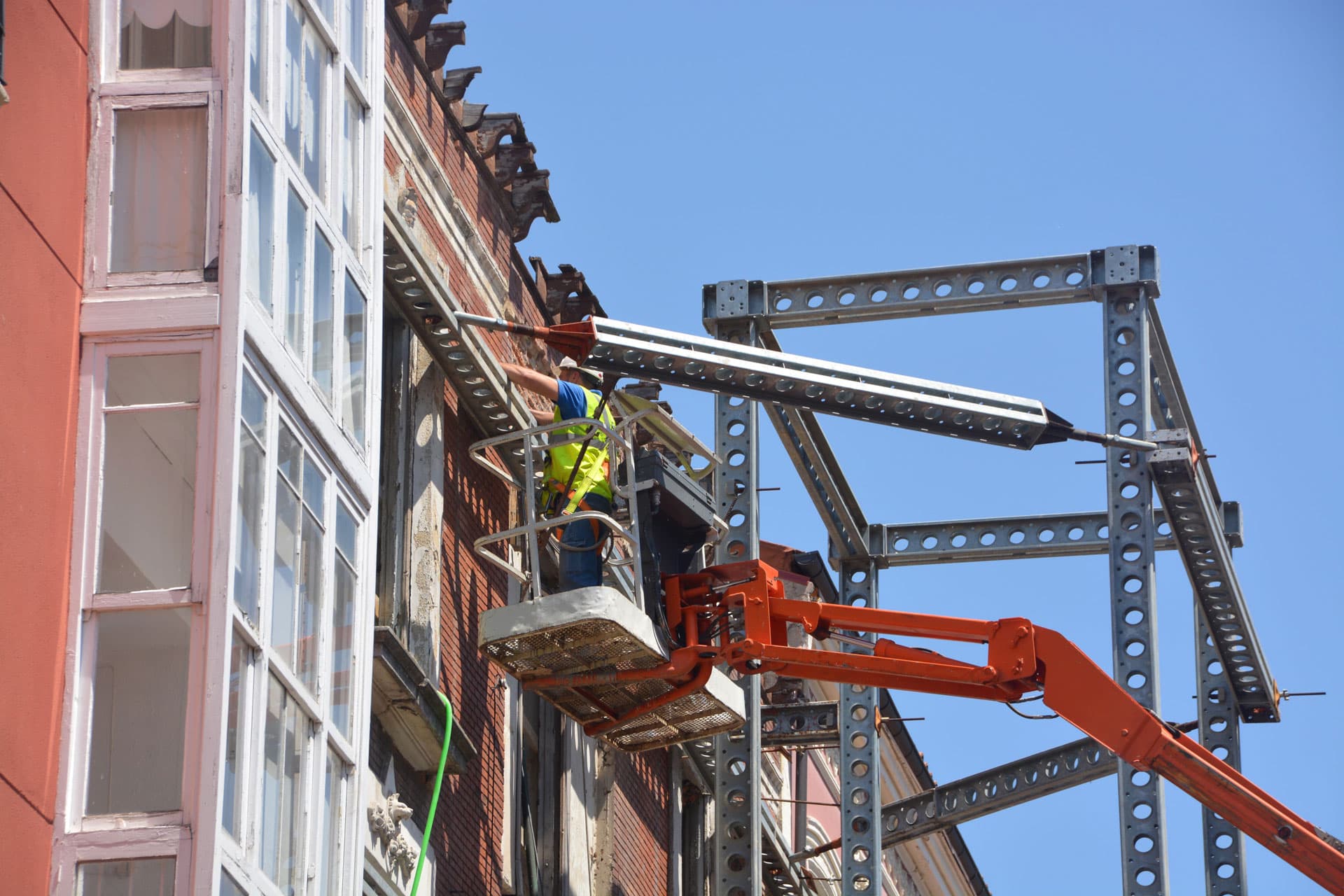 Restauración de fachadas en A Coruña